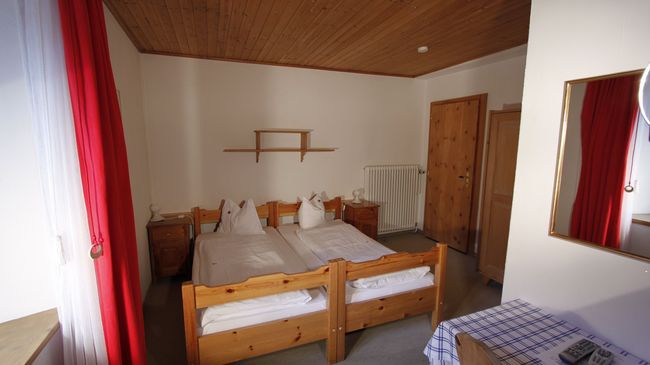 Hotel Veduta Cinuos-Chel Zimmer foto